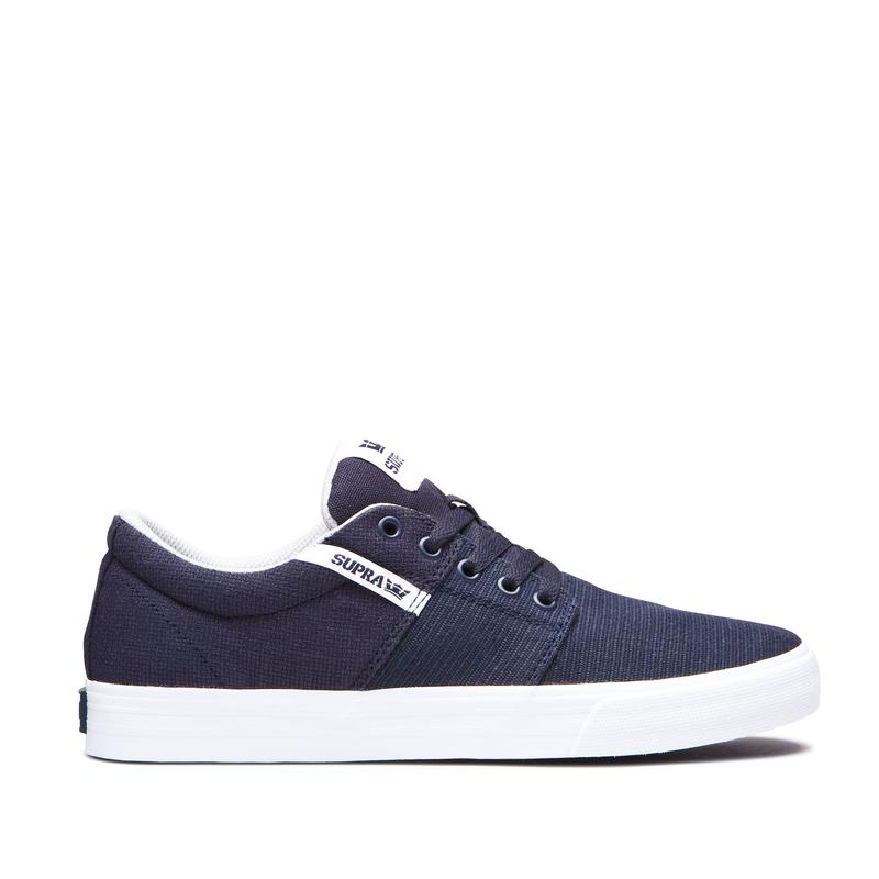 Supra STACKS II VULC Sneaker Low Damen Navy Bestellen QAJFZ4623